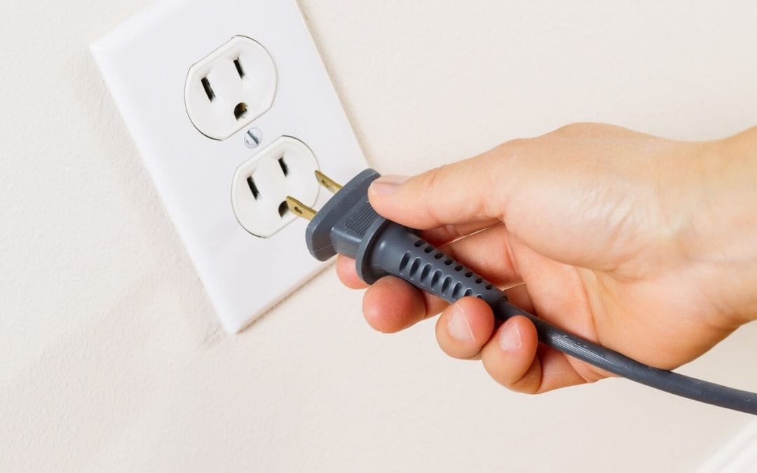 You may notice signs of an electrical problem when using an outlet.